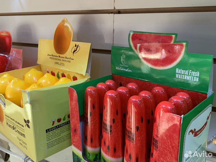 Крем для рук с ароматом фрукта