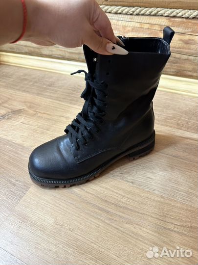 Сапоги женские зимние натуральная кожа