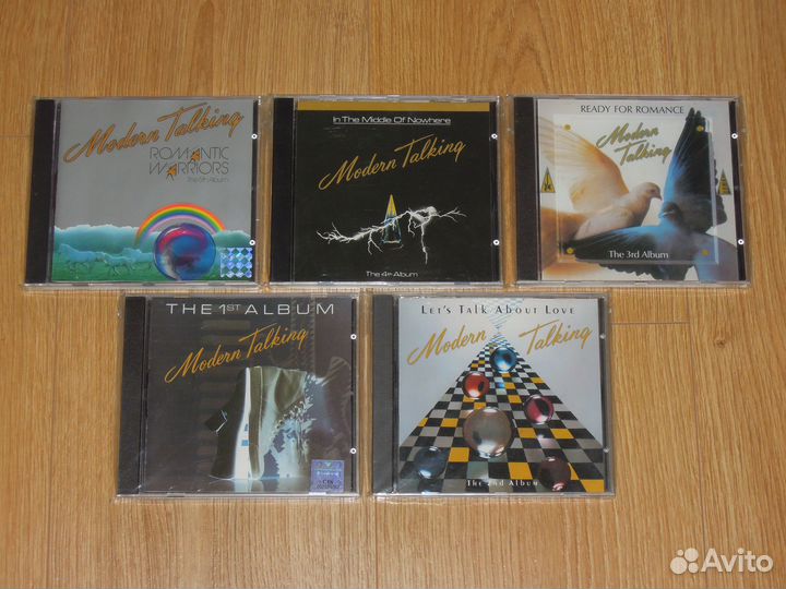 Modern Talking фирм. CD студийные альбомы
