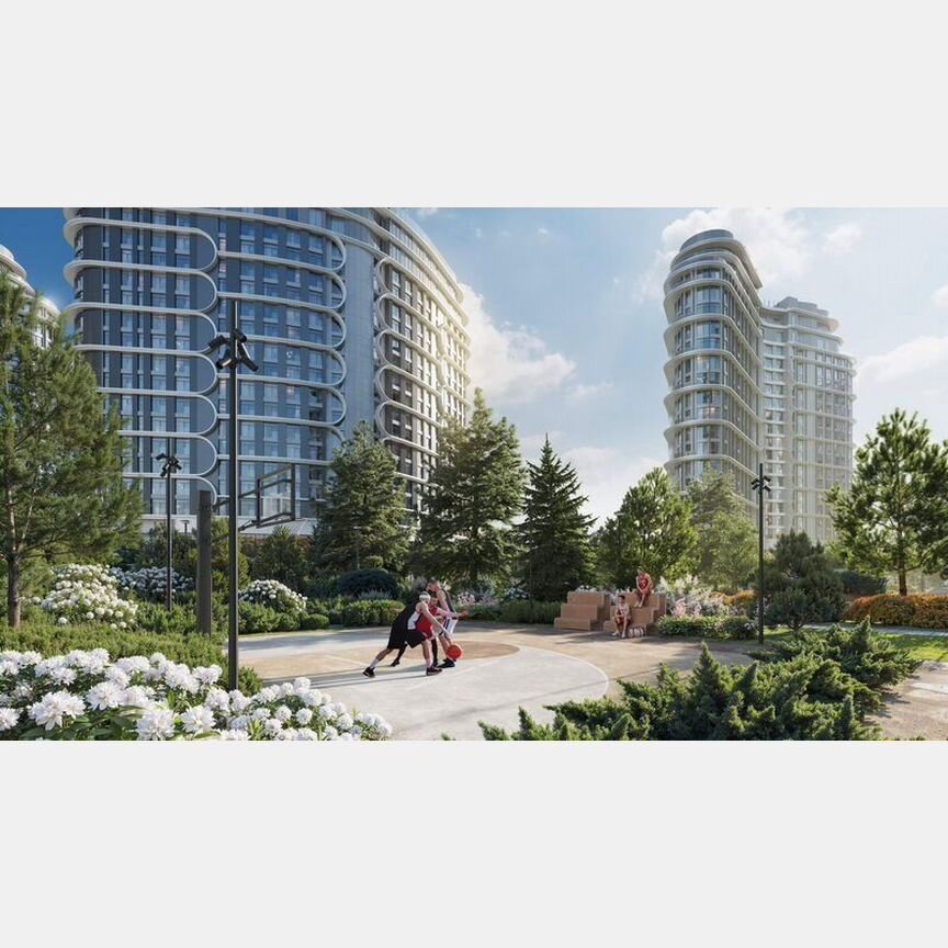 1-к. квартира, 45,5 м², 15/21 эт.