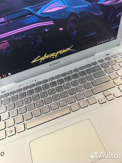 Ноутбук sony vaio core i5 с подсветкой клавиатуры