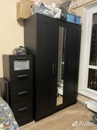 Шкаф и комод Бримнес Икеа бу