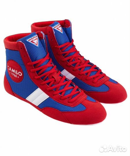 Обувь для самбо insane attack, детский, красный (р