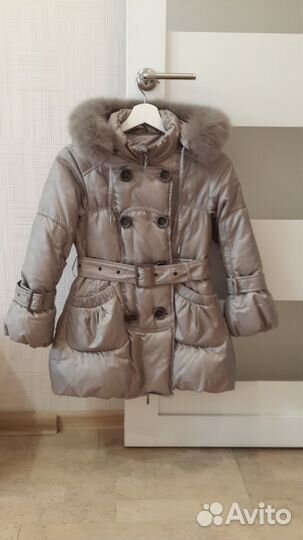 Зимнее пальто на пуху