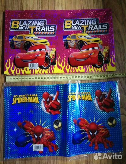 Тетради, обложки