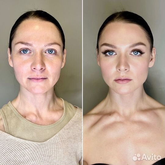 Макияж, прическа