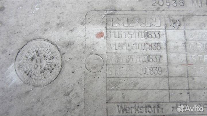 Лестница кабины левая MAN TGX