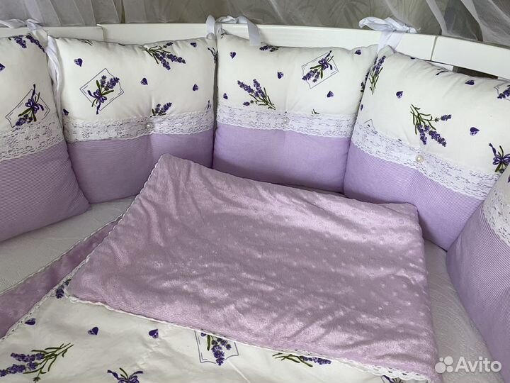 Бортики в кроватку