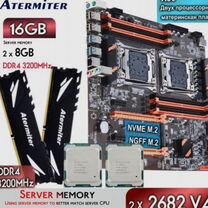 Материнская плата x99 dual 2682v4