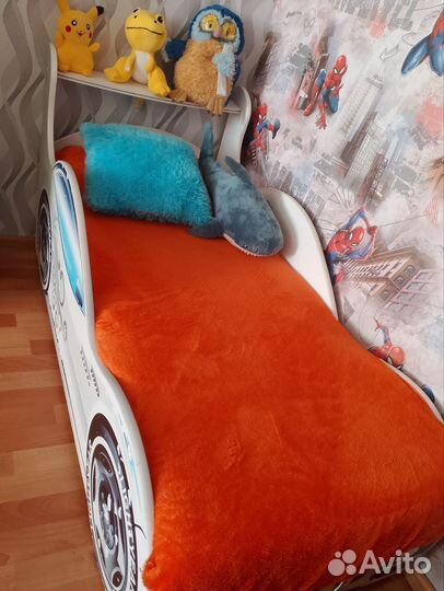 Детская кровать машина бу