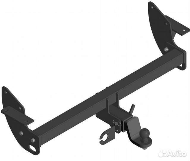 Фаркоп на Mitsubishi Pajero 3, 4 пок. под квадрат