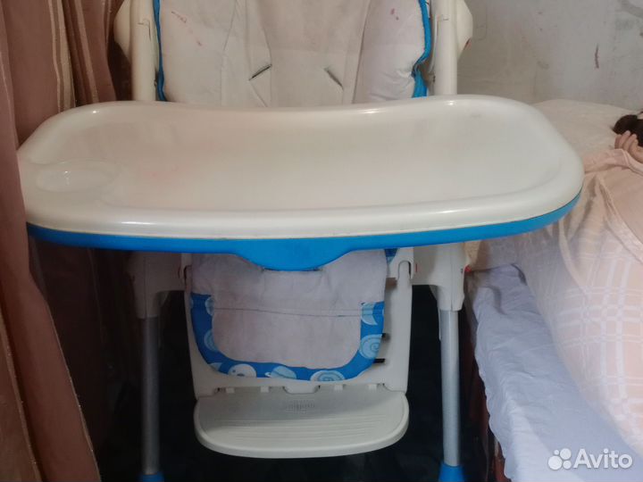 Стул для кормления chicco polly