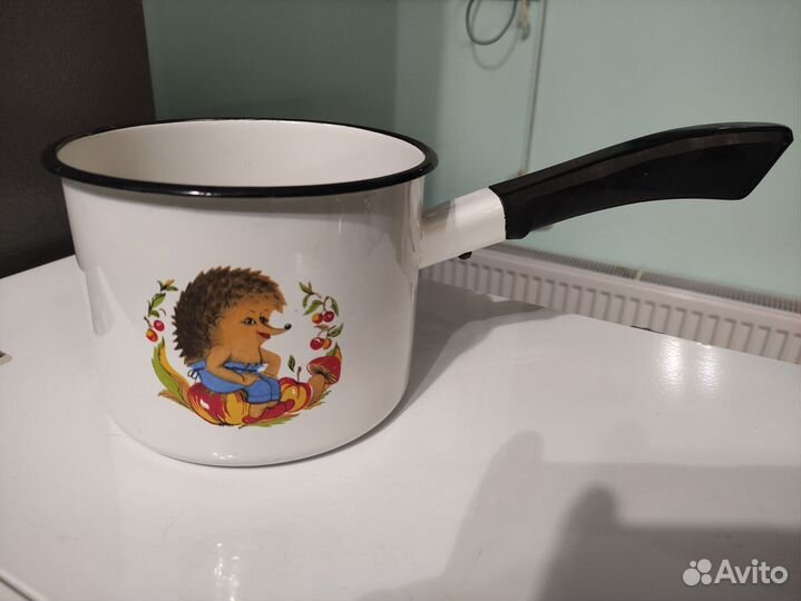 Ковш эмалированный СССР