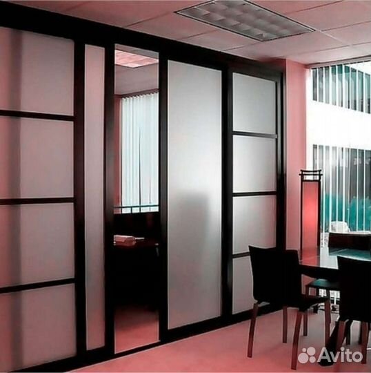 Раздвижные межкомнатные перегородки