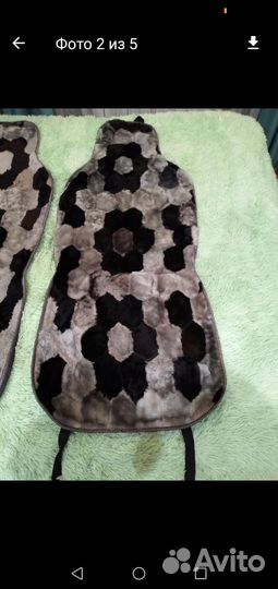 Автомобильные чехлы меховые из овчины