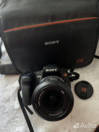 Зеркальный фотоаппарат sony a350