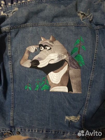 Машинная Вышивка на одежде