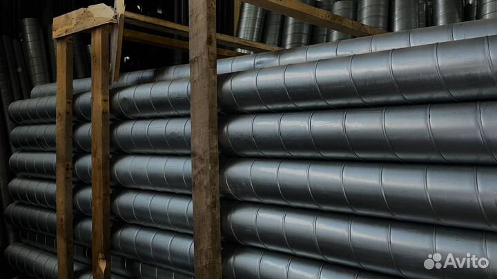 Воздуховод спирально-навивной