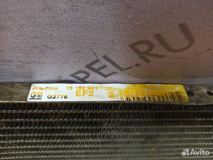 Радиатор кондиционера Opel Zafira A Z16XE 2004