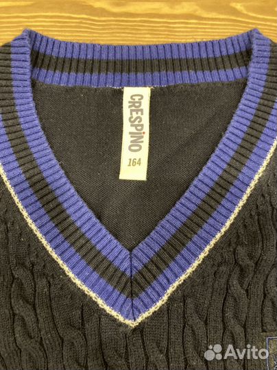 Жилетка для мальчика школьная 164