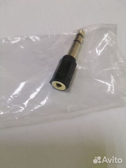 Адаптер Gold 3.5 на 6.35 мм