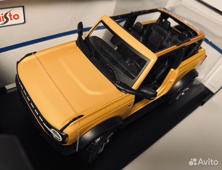 Ford Bronco Badlands Maisto 1:18 новый