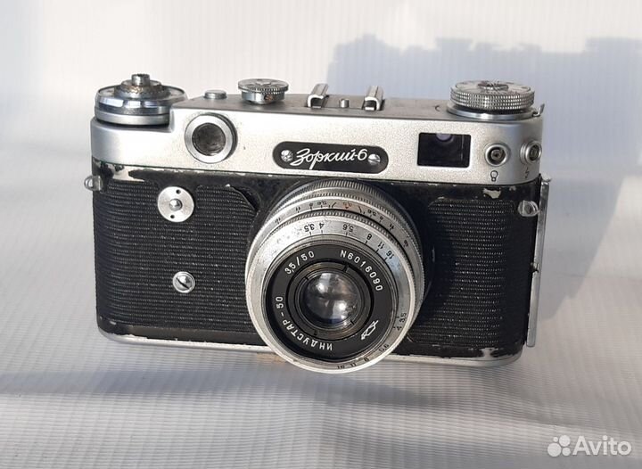 Фотоаппараты ретро Зоркий 6 и Смена 8М