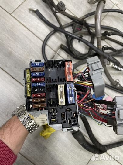 Проводка подкапотная Ауди Ку7 3.0 TDI