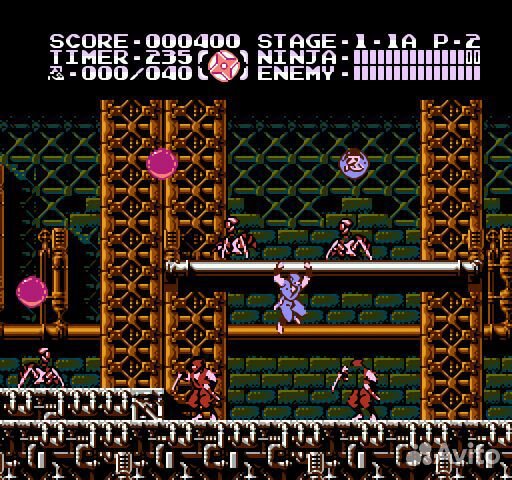 Сборник игр Ninja Gaiden для Dendy