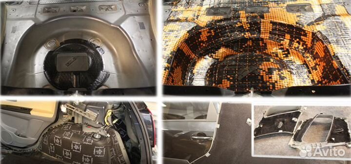 Шумоизоляция Автомобиля Комплексная nissan terrano