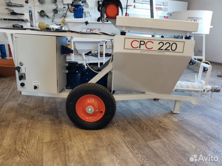 Штукатурная станция/ растворонасос срс 220