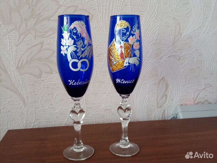 Фужеры из стекла