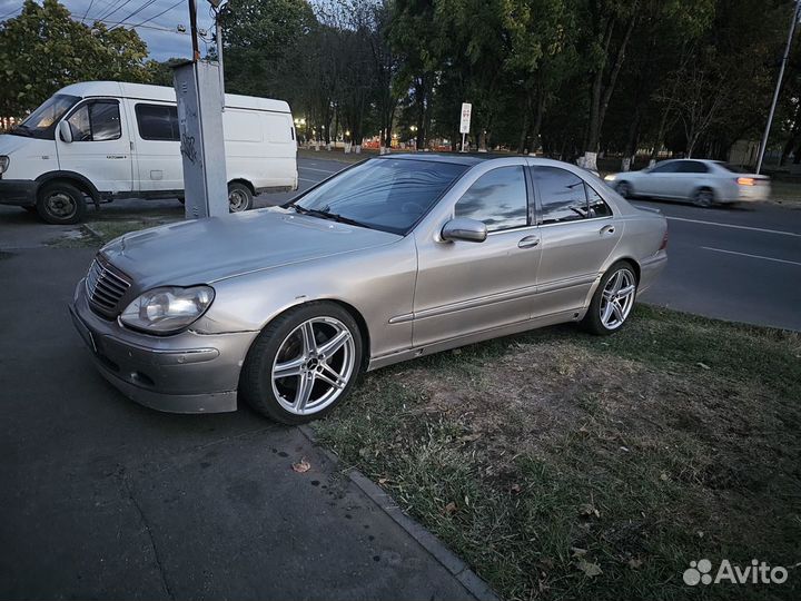 Mercedes-Benz S-класс 4.0 AT, 2001, 380 000 км