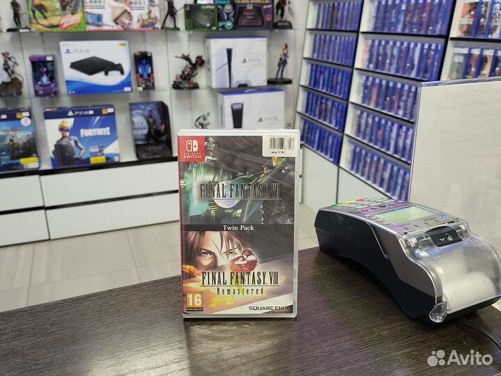 Final Fantasy 7 & Final Fantasy 8 Remastered (NSW)