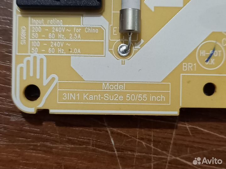 Разбор Samsung UE50AU7100uxru