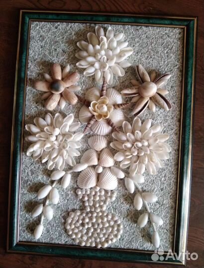 Картина из ракушек
