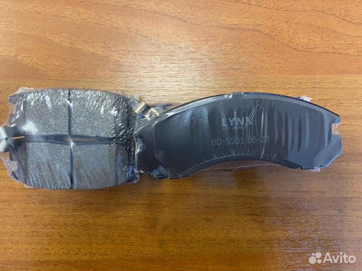 Колодки тормозные передние BD5501, задние BD5502