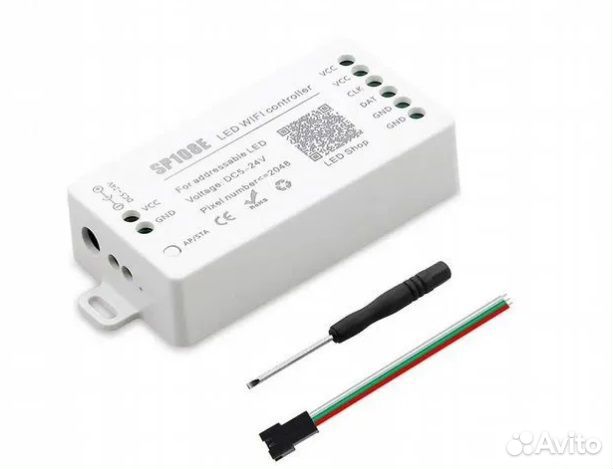 Wi-fi контроллер SP108e для адресной ленты