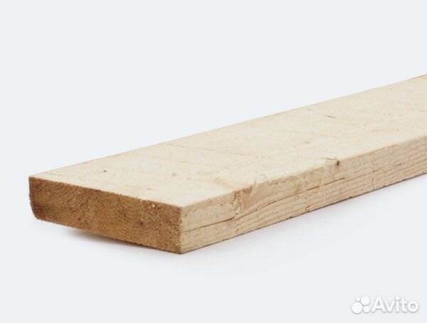 Доска обрезная сухая 25*100*6000