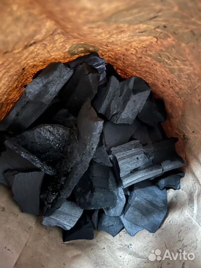 Уголь берёзовый крупный от 10 мешков