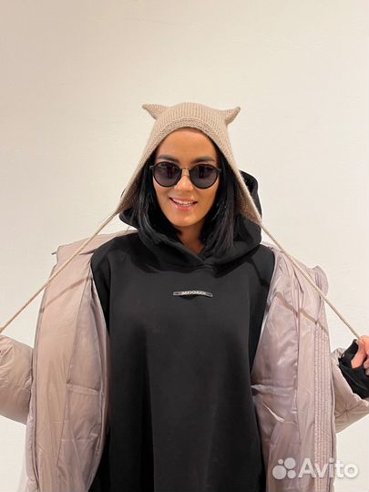 Шапка чепчик с ушками