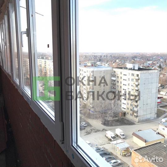 Остекление балконов. Окна пвх