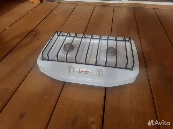 Настольная газовая плита 2 конфорки