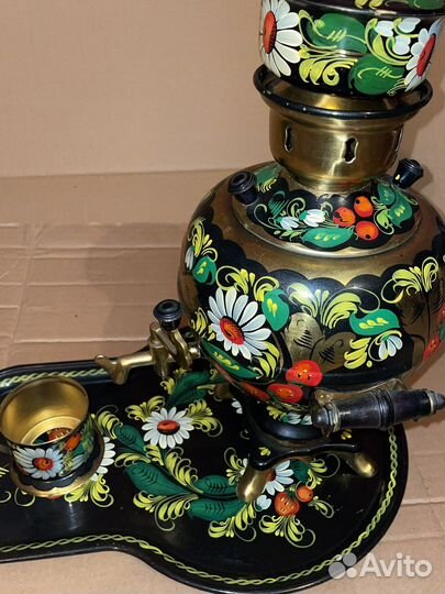 Самовар электрический расписной