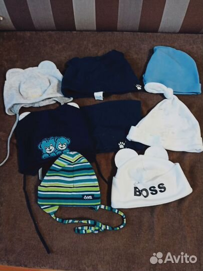 Шапки детские для мальчиков