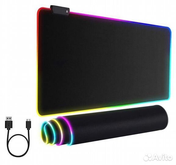 Коврик для мыши WT5 с RGB подсветкой (300*800*4мм)