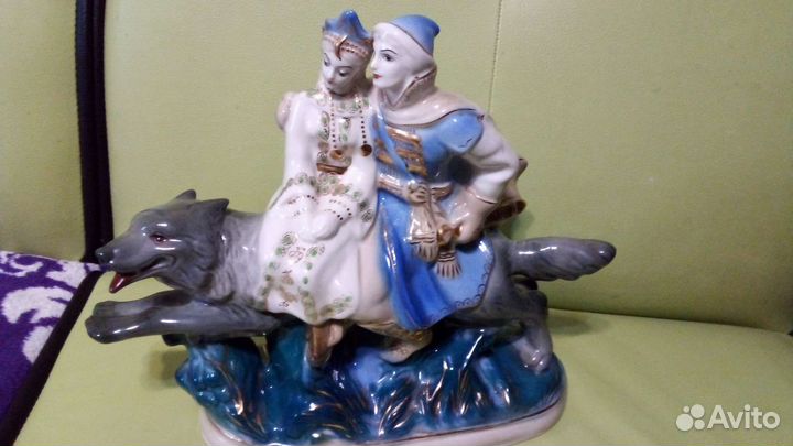 Фарфоровые статуэтки СССР лфз дулево гжель