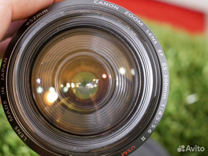 Canon EF 55-200 mm 4.5-5.6 II USM,быстрый FF