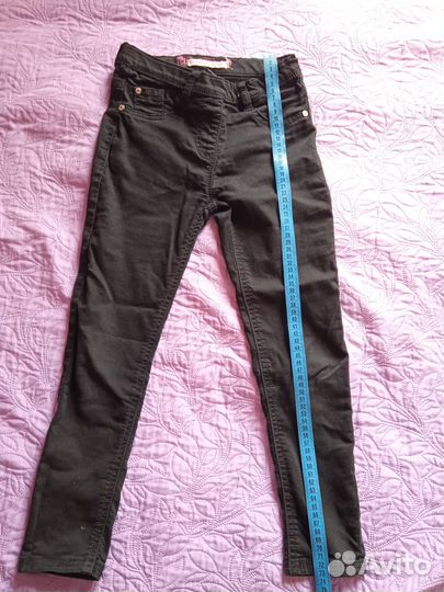Джинсы на худенькую девочку