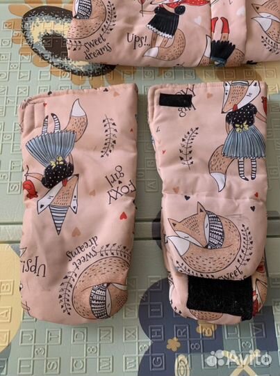 Зимний конверт в коляску